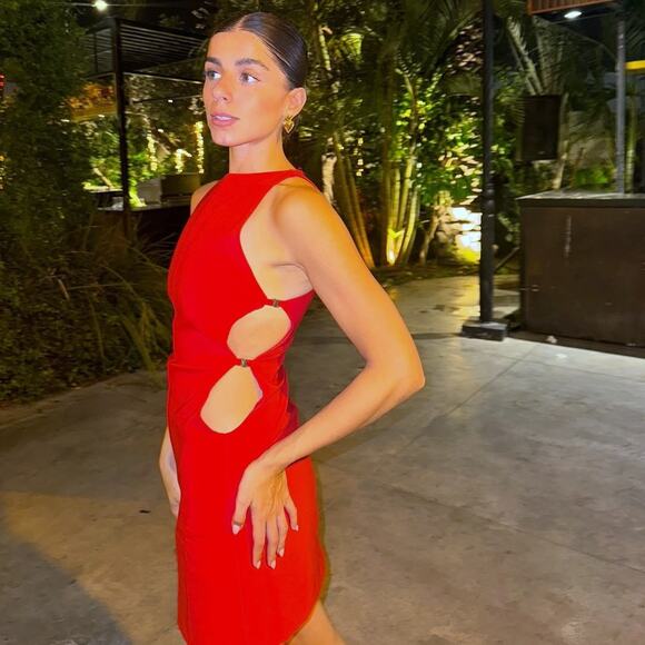 RARE!!! BLOGGER FAVE!!! ZARA Mini Dress with Side Slits - Picture 3 of 16